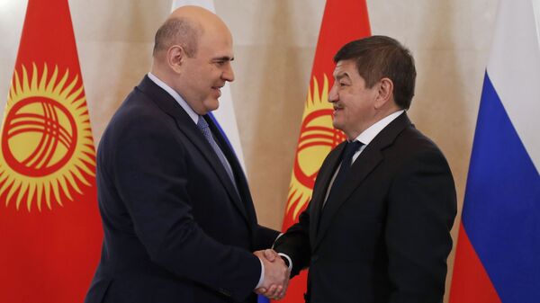Премьер-министр РФ М. Мишустин встретился с премьер-министром Кыргызстана А. Жапаровым - Sputnik Кыргызстан