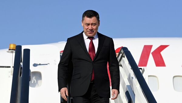 Президент Садыр Жапаров прибыл с рабочим визитом в город Ашхабад - Sputnik Кыргызстан
