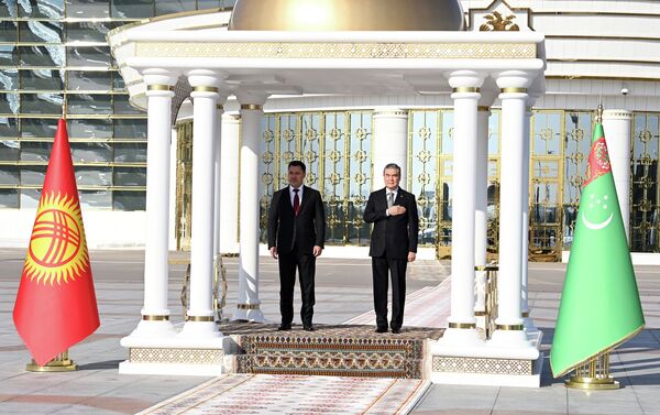 Жапаров находится в Ашхабаде с рабочим визитом - Sputnik Кыргызстан