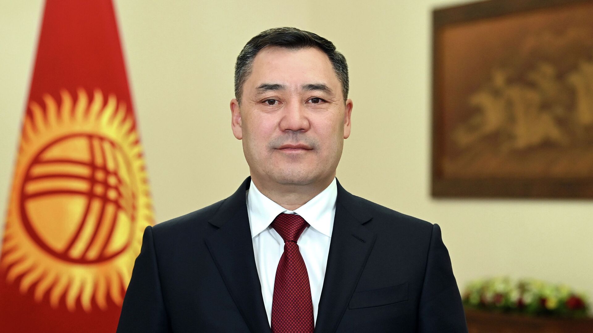 Президент Кыргызской Республики Садыр Жапаров - Sputnik Кыргызстан, 1920, 08.03.2023
