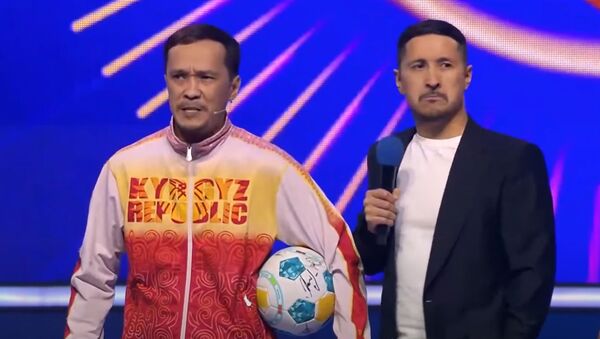 Команда Азия MIX выступила на юбилее КВН в Москве — видео - Sputnik Кыргызстан