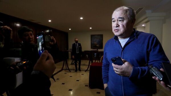 Ата Мекен партиясынын лидери Өмүрбек Текебаев - Sputnik Кыргызстан