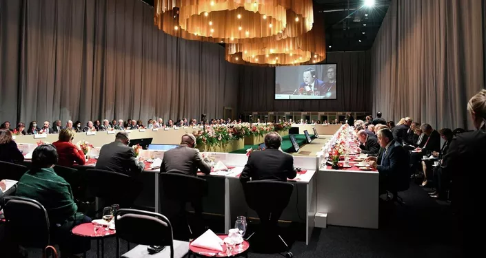 Министр иностранных дел Руслан Казакбаев принял участие в неформальной встрече в преддверии 28-го заседания Совета министров иностранных дел ОБСЕ в Стокгольме. 01 декабря 2021 года