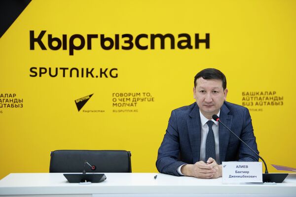 Председатель Соцфонда Бактияр Алиев - Sputnik Кыргызстан
