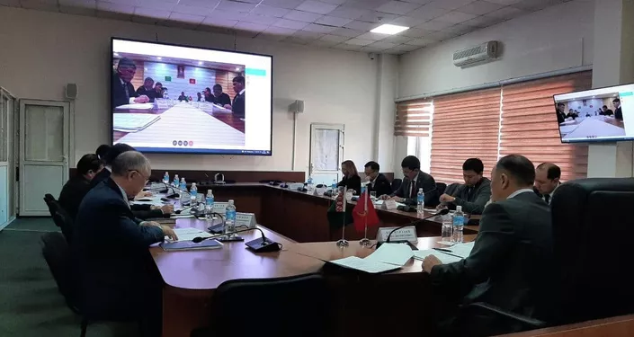 Пятое заседании кыргызско-туркменской комиссии по торгово-экономическому, научно-техническому и гуманитарному сотрудничеству в онлайн-формате. 03 декабря 2021 года