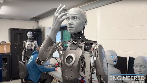 Пугает — создан робот, поразительно похожий на человека. Видео - Sputnik Кыргызстан