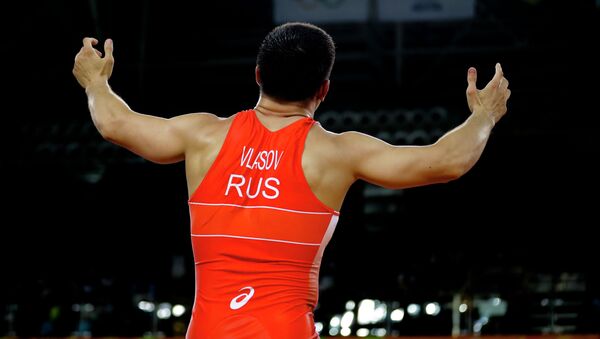 Двукратный олимпийский чемпион Роман Власов. Архивное фото - Sputnik Кыргызстан