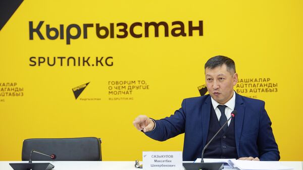 Первый вице-мэр Бишкека Максатбек Сазыкулов - Sputnik Кыргызстан