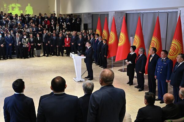 В Историческом музее состоялся государственный прием в год 30-летия независимости Кыргызстана - Sputnik Кыргызстан