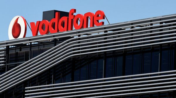 Vodafone компаниясынын логотиби. Архив - Sputnik Кыргызстан