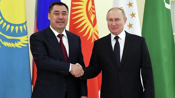 Встреча президента Садыра Жапарова и  президента России Владимир Путина - Sputnik Кыргызстан