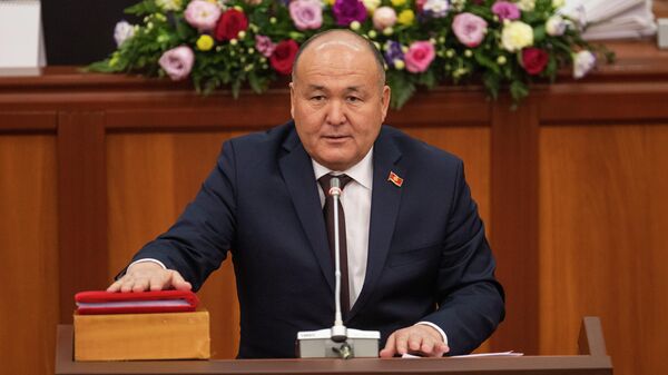 Жогорку Кеңештин депутаты Жеңишбек Токторбаев - Sputnik Кыргызстан