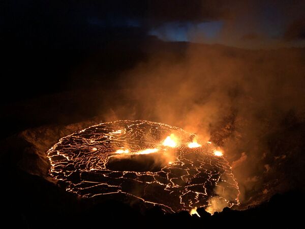 Извержение вулкана Килауэа на Гавайях - Sputnik Кыргызстан