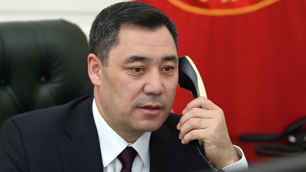 Президента Кыргызстана Садыр Жапаров. Архивное фото - Sputnik Кыргызстан