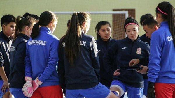 Женская юниорская сборная Кыргызстана. Архивное фото - Sputnik Кыргызстан