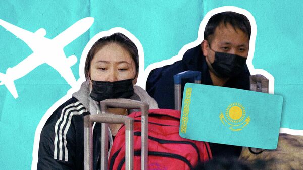 Спасибо, братья!, — казахстанцы о помощи кыргызстанцев. Видео - Sputnik Кыргызстан