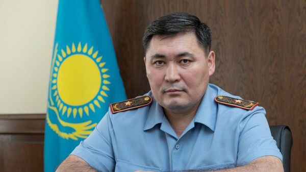 Начальник департамента полиции Алматы, глава комендатуры города Канат Таймерденов - Sputnik Кыргызстан