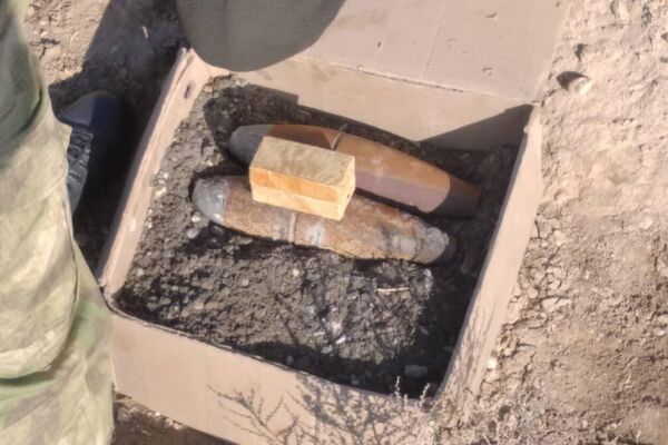 В приграничном районе Баткенской области нашли неразорвавшиеся снаряды - Sputnik Кыргызстан