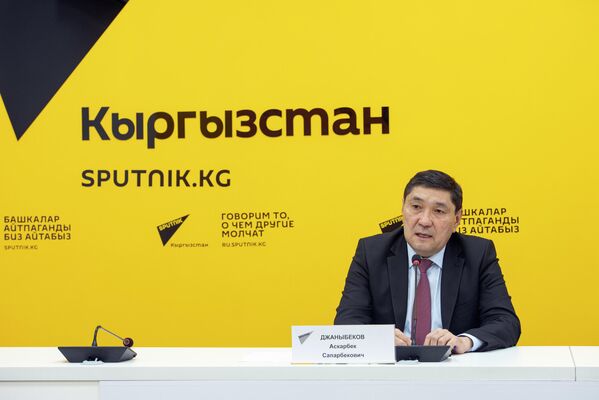 Он выступил в пресс-центре Sputnik Кыргызстан - Sputnik Кыргызстан