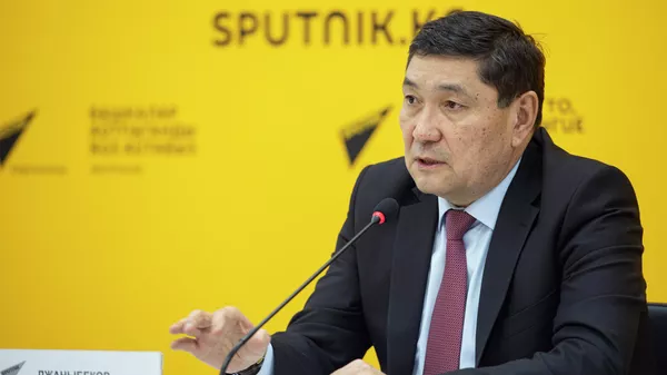 Брифинг министра сельского хозяйства Аскарбека Джаныбекова - Sputnik Кыргызстан