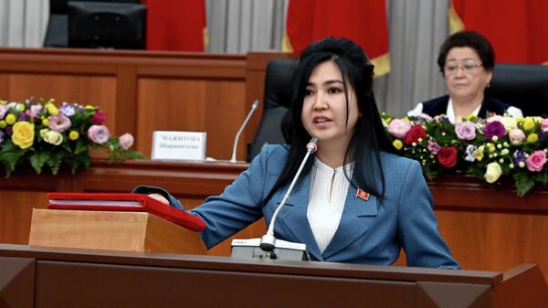 Активистка Орозайым Нарматова. Архивное фото - Sputnik Кыргызстан