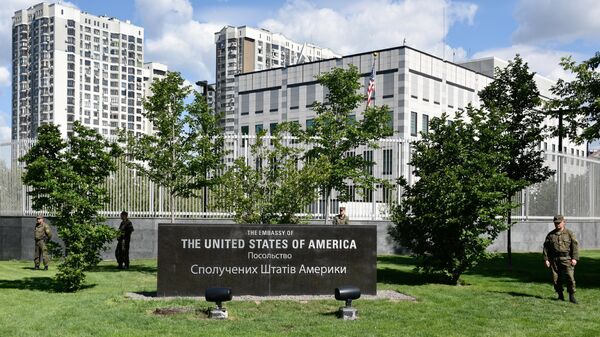 Посольство США в Киеве. Архивное фото - Sputnik Кыргызстан