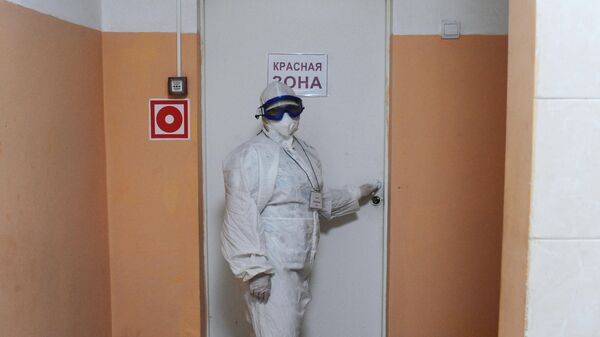 Работа детского центра для пациентов с Covid-19 в Тамбовской области - Sputnik Кыргызстан