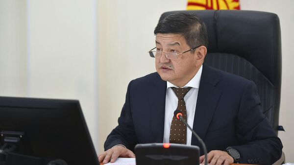 Председатель кабинета министров Акылбек Жапаров. Архивное фото - Sputnik Кыргызстан
