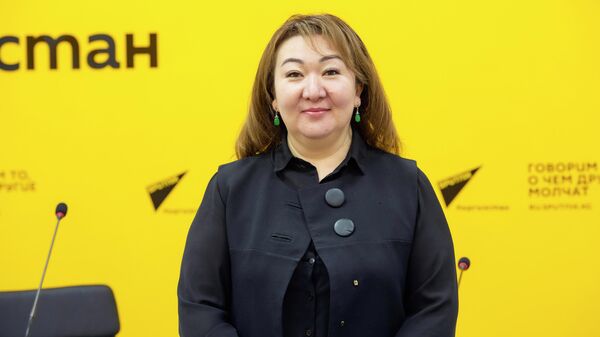 Заведующая отделом общественного здравоохранения Минздрава Айнура Акматова - Sputnik Кыргызстан