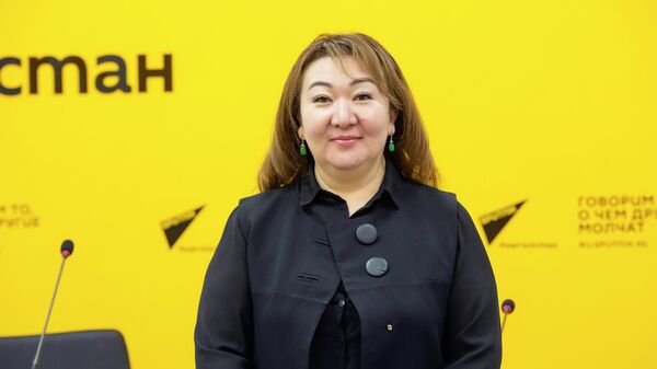 Заведующая отделом общественного здравоохранения Минздрава Айнура Акматова - Sputnik Кыргызстан