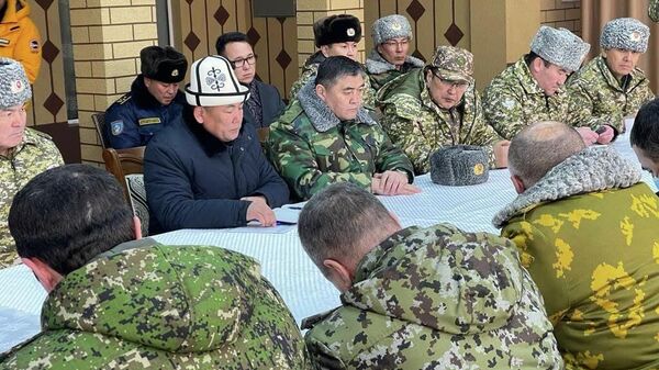 Оперативное совещание ГКНБ на таджикско-кыргызской границе - Sputnik Кыргызстан