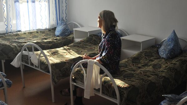 Пациентка психиатрической больницы. Архивное фото - Sputnik Кыргызстан