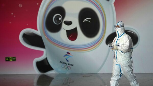 Кышкы Олимпиадага даярдык кандай жүрүп жатат. Пекинде тартылган 12 сүрөт - Sputnik Кыргызстан