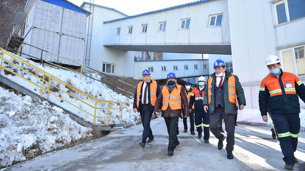 Месторождение Талды-Булак Левобережный посетил председатель кабинета министров - Sputnik Кыргызстан