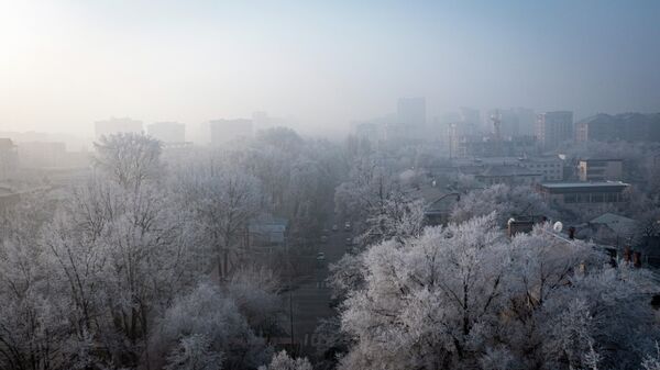 Мороз в Бишкеке - Sputnik Кыргызстан