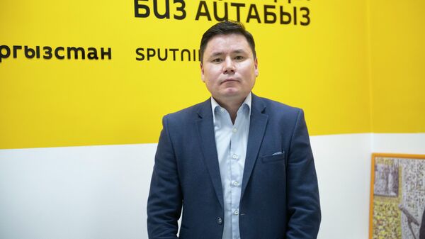 Маалыматтык коопсуздук жана IT-инфраструктураны өнүктүрүү ассоциациясынын аткаруучу директору Айбек Баканов - Sputnik Кыргызстан