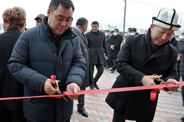 Строительство производственной базы Северной РЭС было начато в октябре 2021 года и завершено за три месяца. - Sputnik Кыргызстан