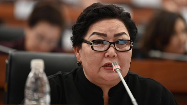 Депутат Надира Нарматова - Sputnik Кыргызстан