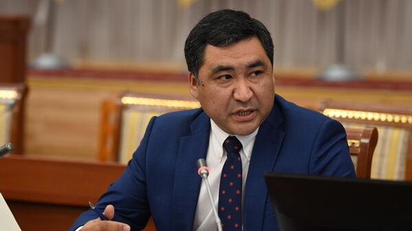 Министр экономики и коммерции Данияр Амангельдиев. Архивное фото - Sputnik Кыргызстан