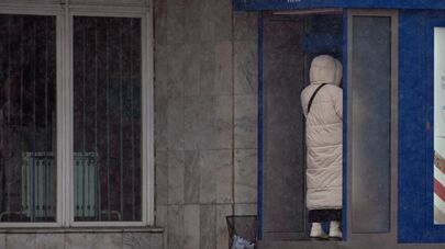 Снегопад в Бишкеке