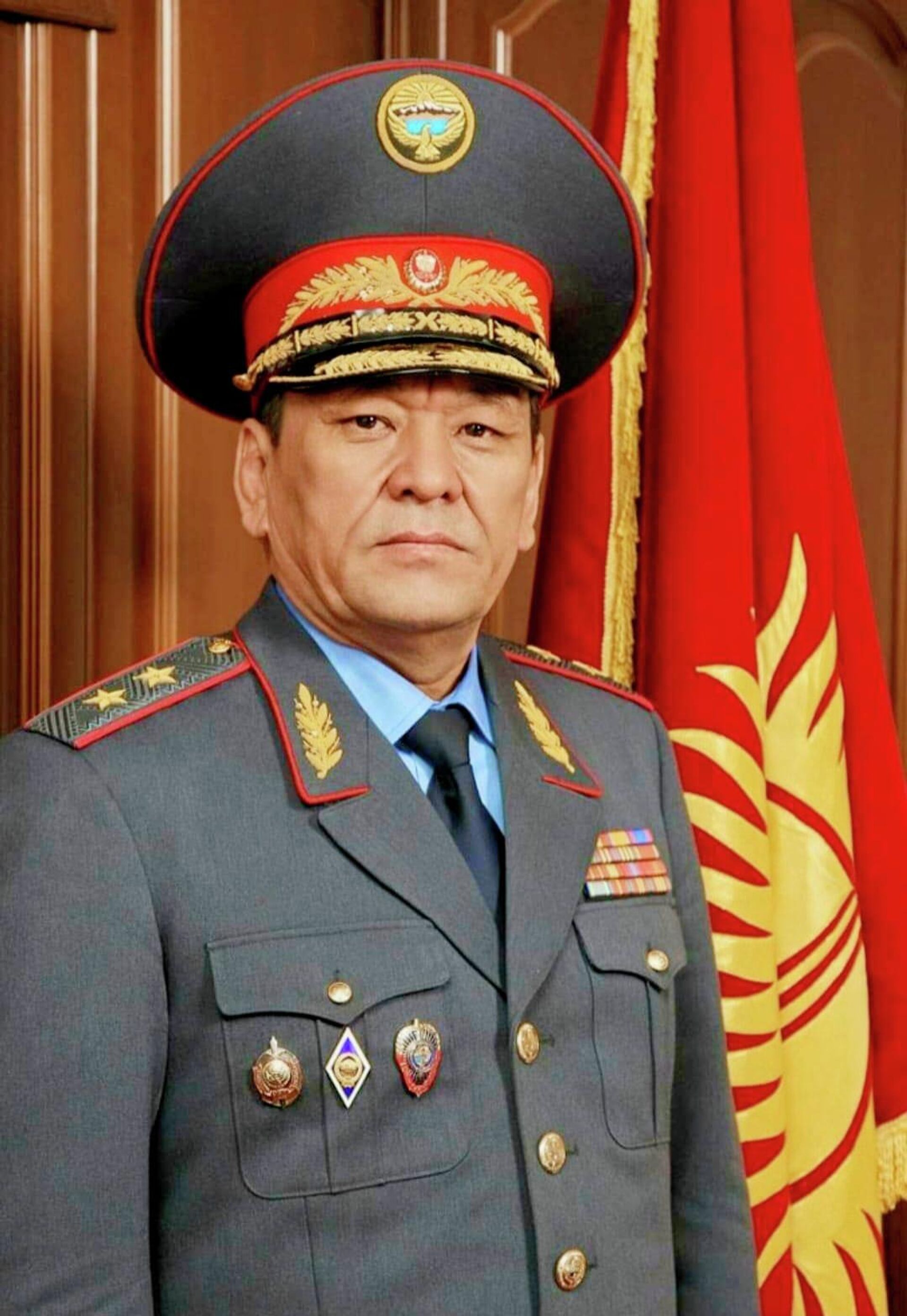 Генерал-лейтенант в отставке, бывший министр внутренних дел Молдомуса Конгантиев - Sputnik Кыргызстан, 1920, 29.12.2022