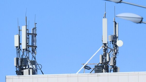 Cтанция сотовой связи на крыше дома. Архивное фото - Sputnik Кыргызстан