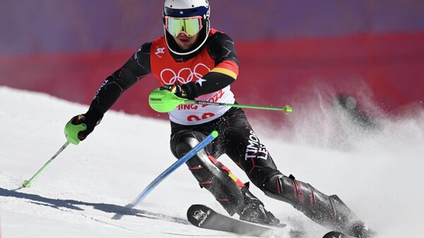 Максим Гордеев на зимних Олимпийских играх 2022 года в Пекине  - Sputnik Кыргызстан