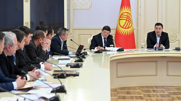 Совещание по деятельности Национальной холдинговой компании Наследие кочевников - Sputnik Кыргызстан