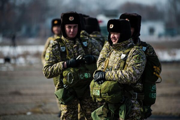 Мероприятие прошло на базе войсковой части 23565 на окраине Бишкека - Sputnik Кыргызстан