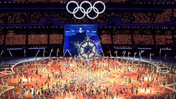 Пекиндеги кышкы Олимпиада оюндарынын жабылышы - Sputnik Кыргызстан