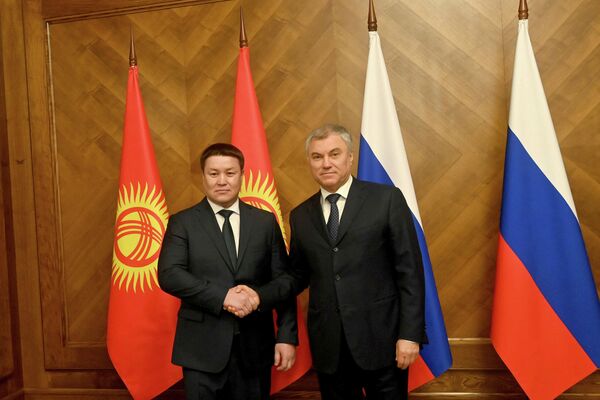 Мамытов подчеркнул, что Кыргызстан всегда был и остается надежным партнером России на основе доверия и многолетних уз дружбы - Sputnik Кыргызстан