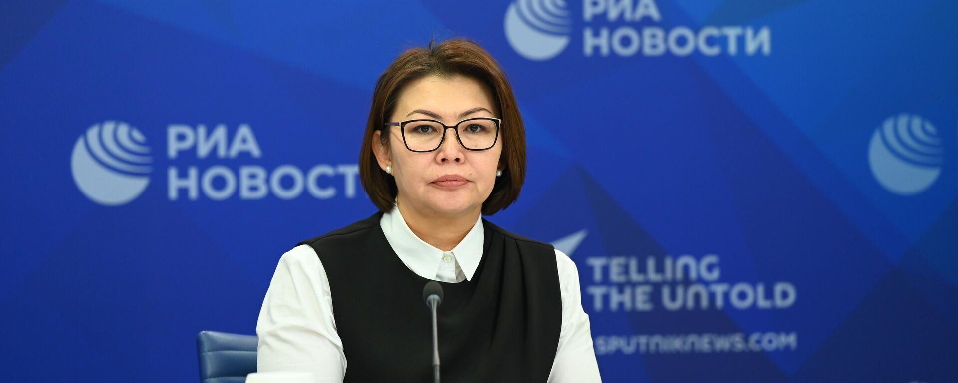 Директор департамента миграции и социальной защиты ЕЭК Алтынай Омурбекова. Архивное фото - Sputnik Кыргызстан, 1920, 30.12.2025