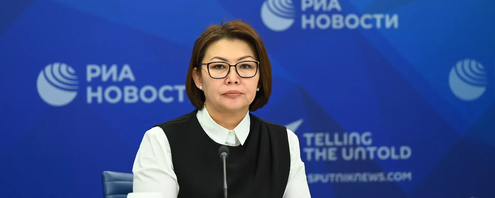 Директор департамента миграции и социальной защиты ЕЭК Алтынай Омурбекова. Архивное фото - Sputnik Кыргызстан, 1920, 30.12.2025