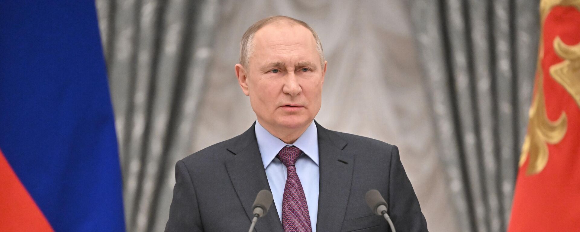 Президент России Владимир Путин - Sputnik Кыргызстан, 1920, 24.02.2022